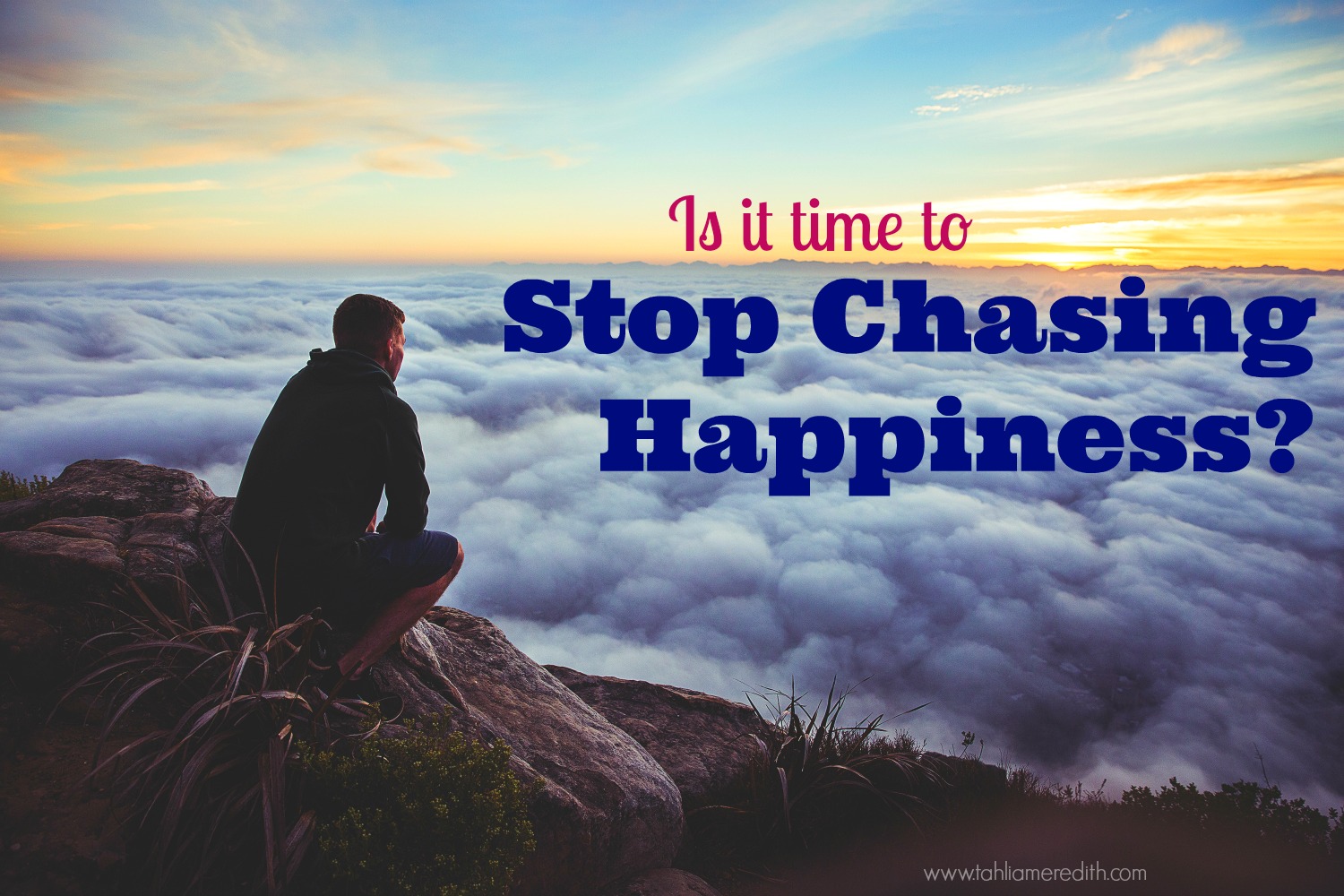 Is it time to stop chasing happiness?